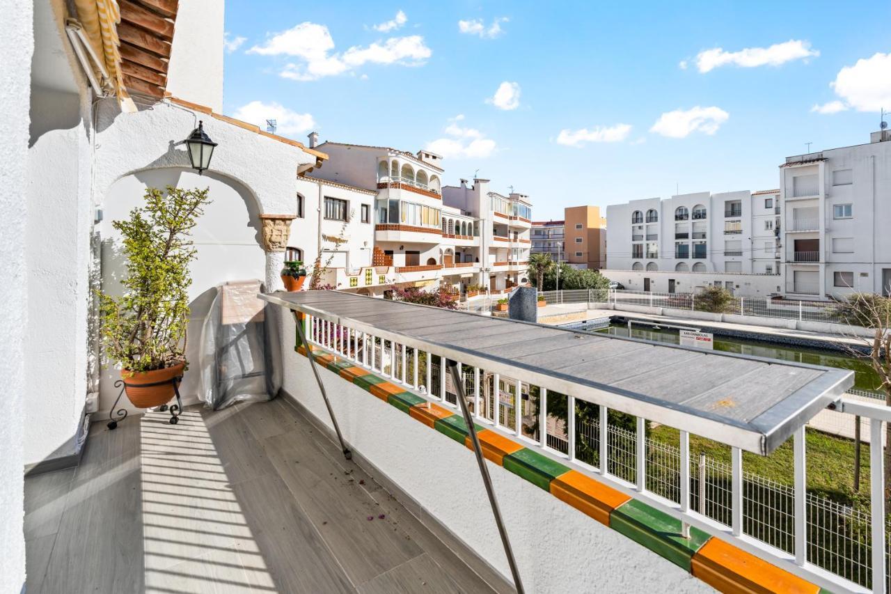 Appartamento Apartamento Welcs -013- Con Terraza Y Piscina Empuriabrava Esterno foto
